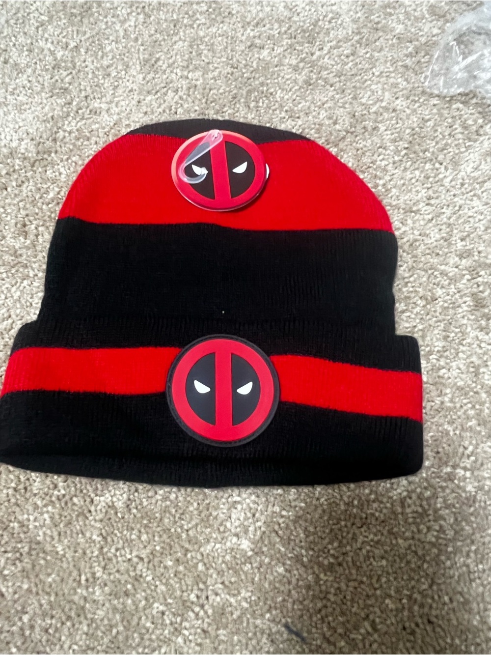 NEW MARVEL Deadpool beanie one size